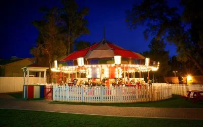 Trail Dust Town carousel